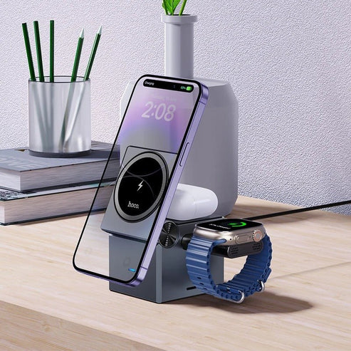 Hoco - 3-in-1 Wireless Charger (CQ8) ©