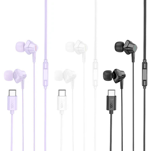 Hoco - Clear Universal Earphone (M113)